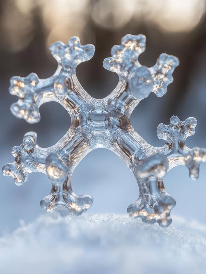 Uimitor Detaliat Ice Crystal Macro Fotografie Iarnă artă rece albastru viață zăpadă înghețată imagine lumină stock illustration