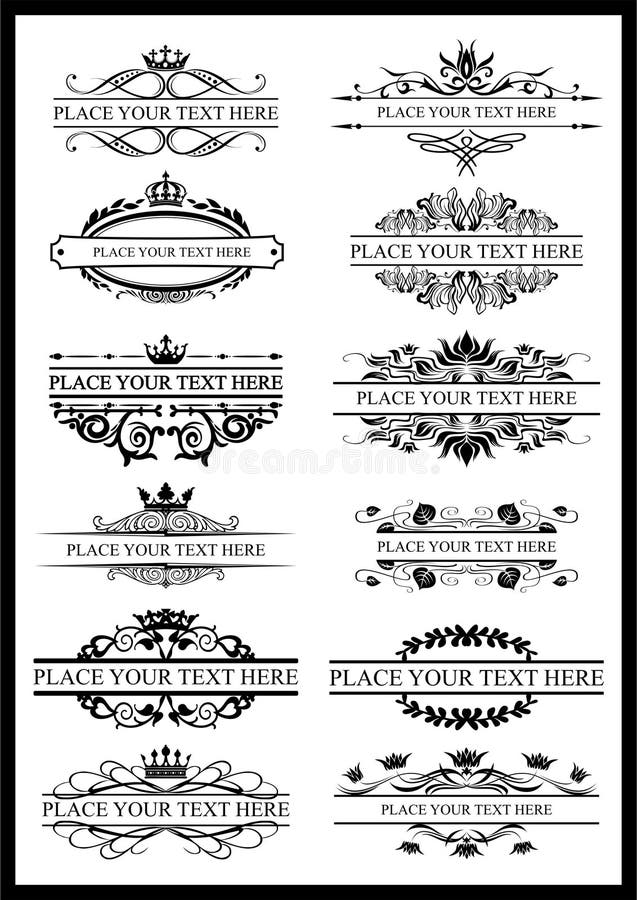 Uitstekend Frame illustratie, ornament Voor tekst Grappige kat en muis royalty-vrije illustratie Uitstekend Frame illustratie, ornament Voor tekst Grappige kat en muis royalty-vrije illustratie