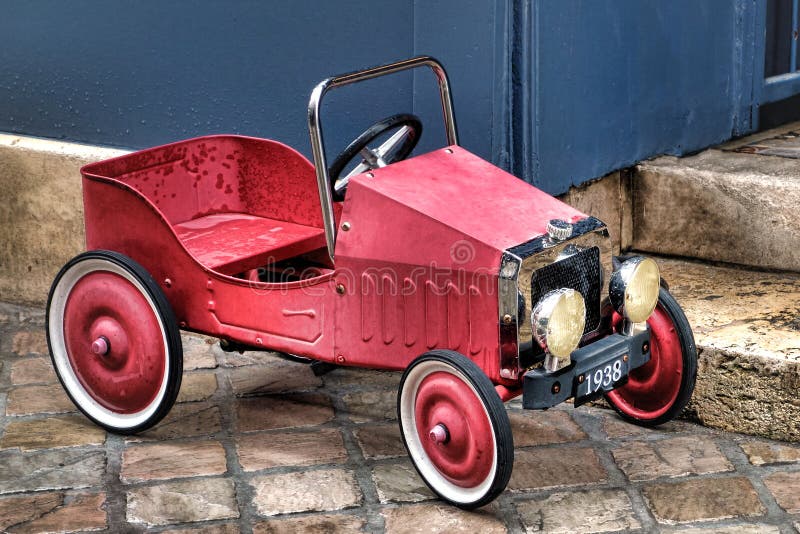 Uitstekend Reproductie Frans Pedaal Rood Toy Car
