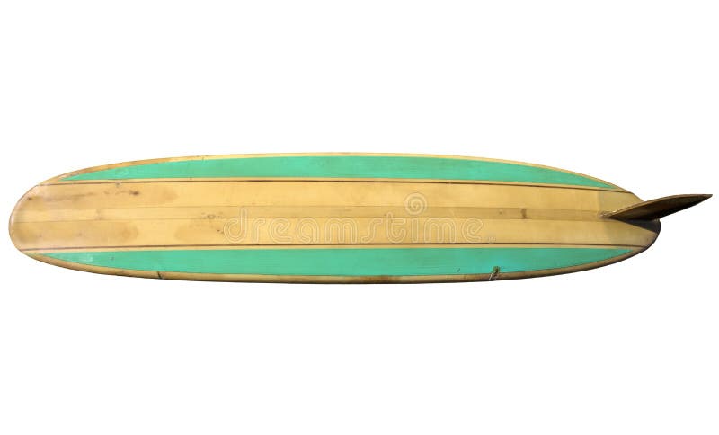 Uitstekende die Surfplank op wit wordt geïsoleerd stock foto Uitstekende die Surfplank op wit wordt geïsoleerd stock foto