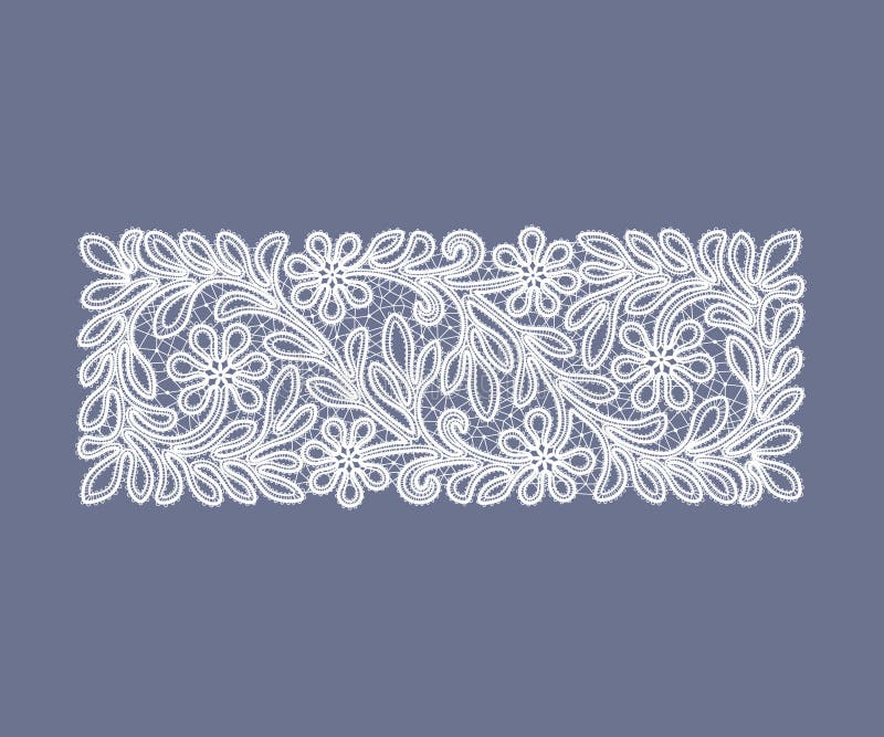 Uitstekende Kantdoily royalty-vrije illustratie Uitstekende Kantdoily royalty-vrije illustratie