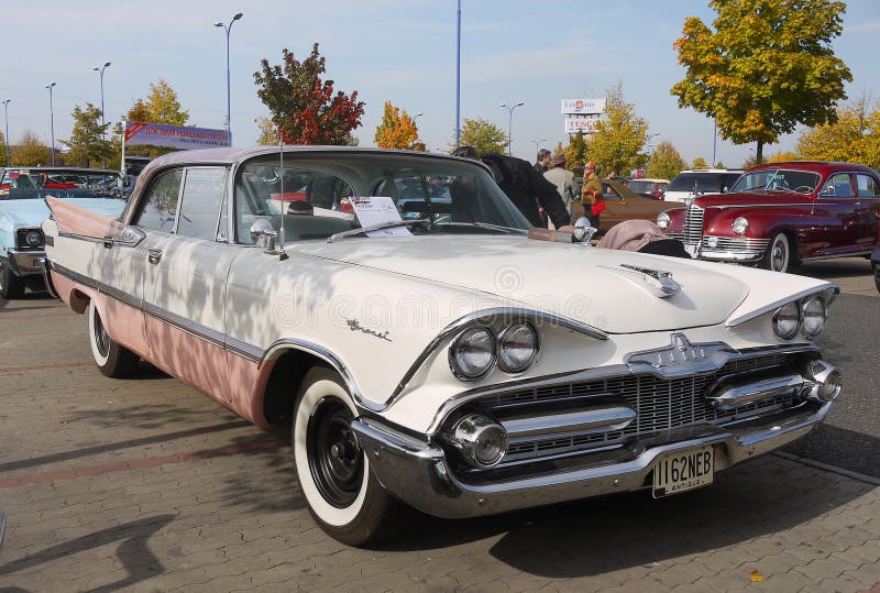 Klassieke Amerikaanse Auto's stock afbeelding