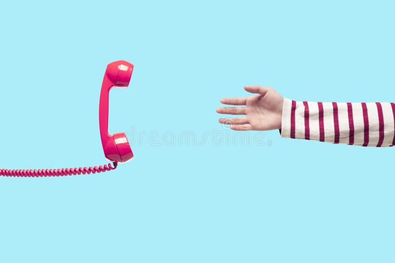 Uitstekende roze telefoon royalty-vrije stock afbeelding Uitstekende roze telefoon royalty-vrije stock afbeelding