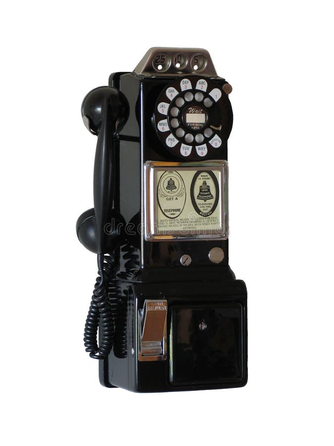 Vintage Telefoon stock foto's