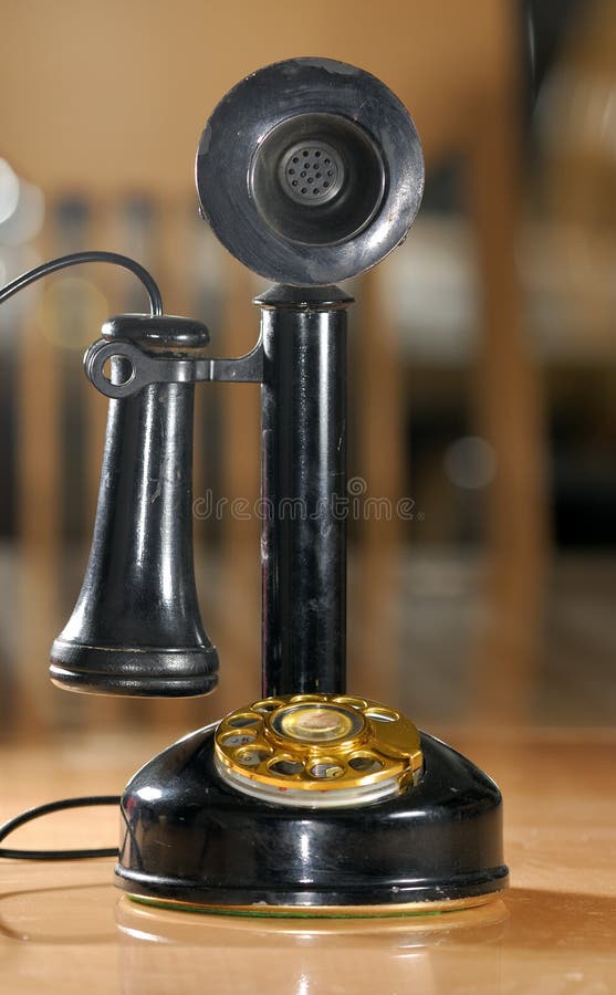 Vintage Telefoon stock afbeeldingen