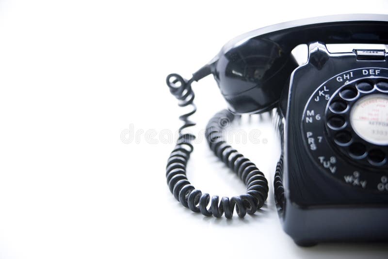 Vintage Telefoon stock afbeeldingen