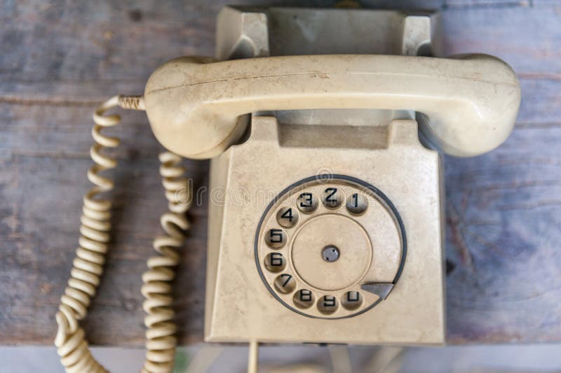 Uitstekende Telefoon stock afbeelding