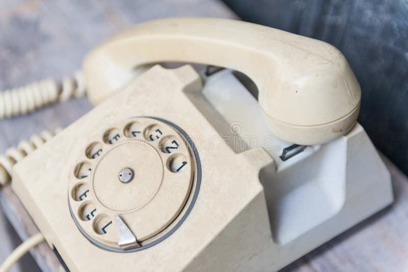 Uitstekende Telefoon royalty-vrije stock fotografie