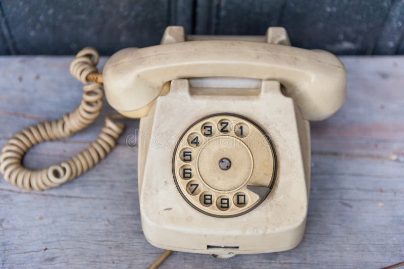 Uitstekende Telefoon royalty-vrije stock fotografie