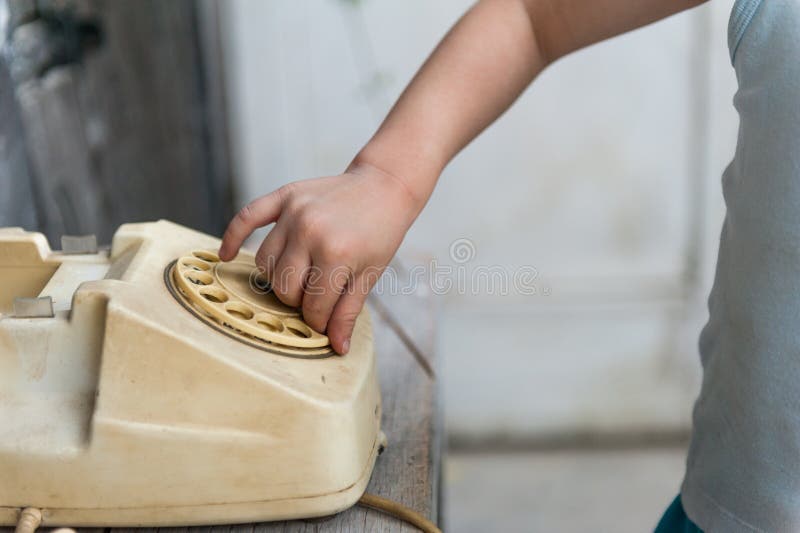 Uitstekende Telefoon royalty-vrije stock foto
