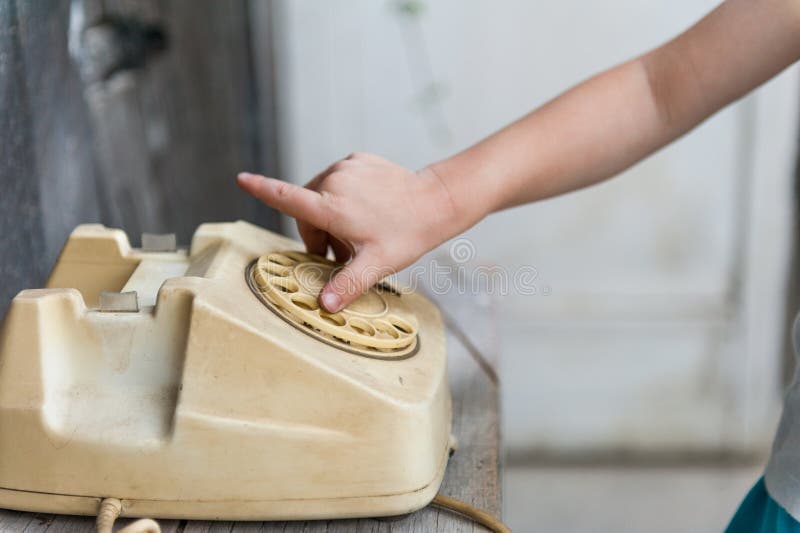 Uitstekende Telefoon royalty-vrije stock foto's