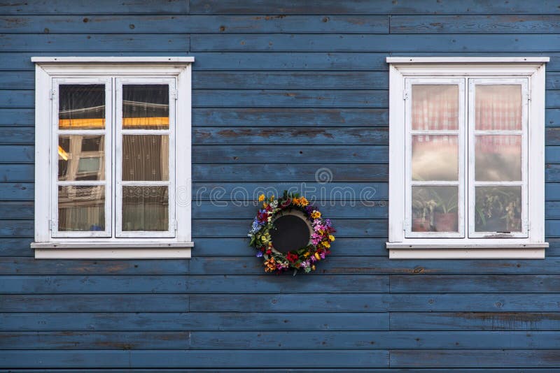 Vintage ramen - Scandinavië royalty-vrije stock afbeeldingen