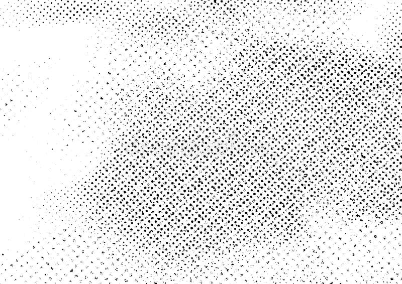 Uitstekende zwart-witte krassen abstracte lay-out als achtergrond stock illustratie Uitstekende zwart-witte krassen abstracte lay-out als achtergrond stock illustratie