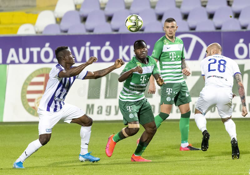 Ferencvarosi TC V DVSC - OTP Bank Liga 2-0 Editorial Stock Image