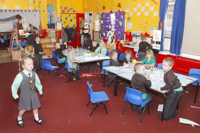UK dziecięcej szkoły sala lekcyjna