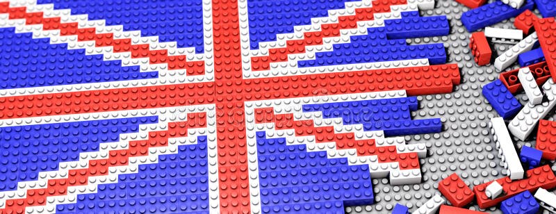 England Fahne britische Flagge UK Flag Union Jack United Kingdom Great Britain 