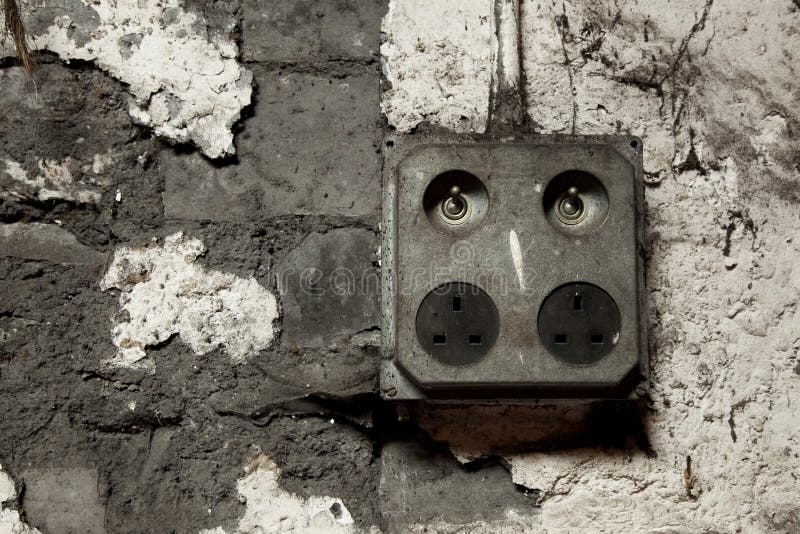 UK Power Outlet stock photo. Image of line, electric 11042532