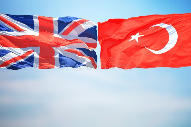 UK and Turkey flags stock image. Image of design, ottomans 164836949