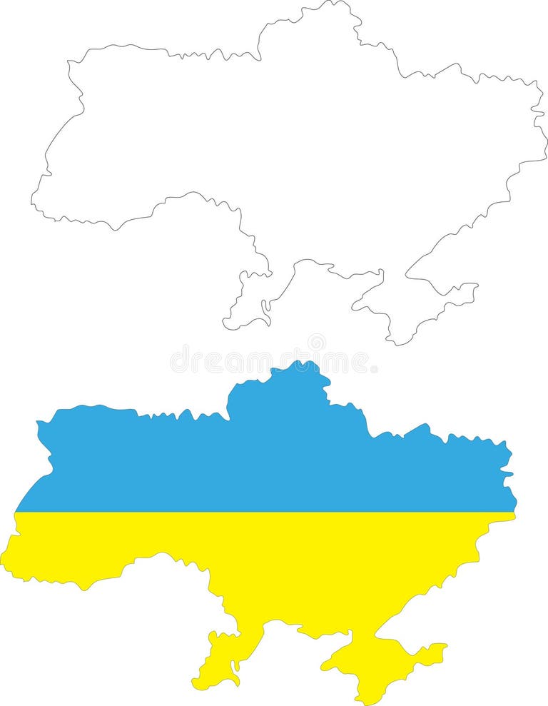 Kiev Ukraine Map Stock Illustrations 4,564