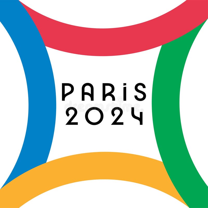 Símbolo Oficial Dos Jogos Olímpicos 2024 Logotipo Oficial Dos