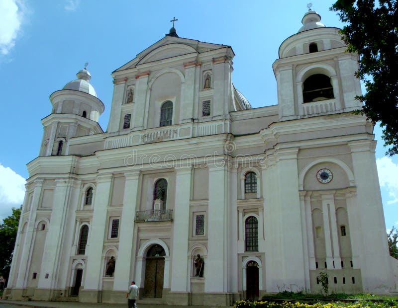 Ukraine, Lutsk, Saint Peter and Paul Cathedral Editorial Photography