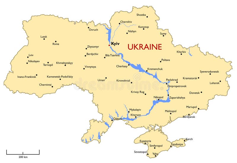 Ukraine map