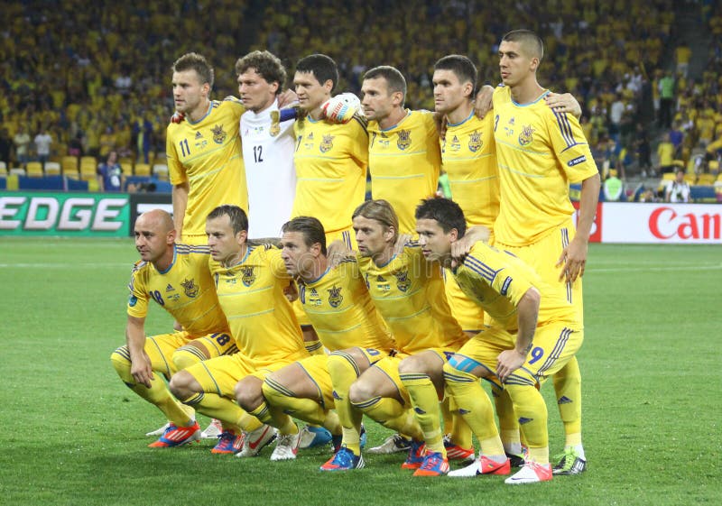 Ukraine National Football Team Editorial Photo - Image ...