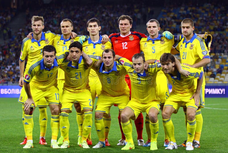 Ukraine National Football Team Editorial Photo - Image of defender