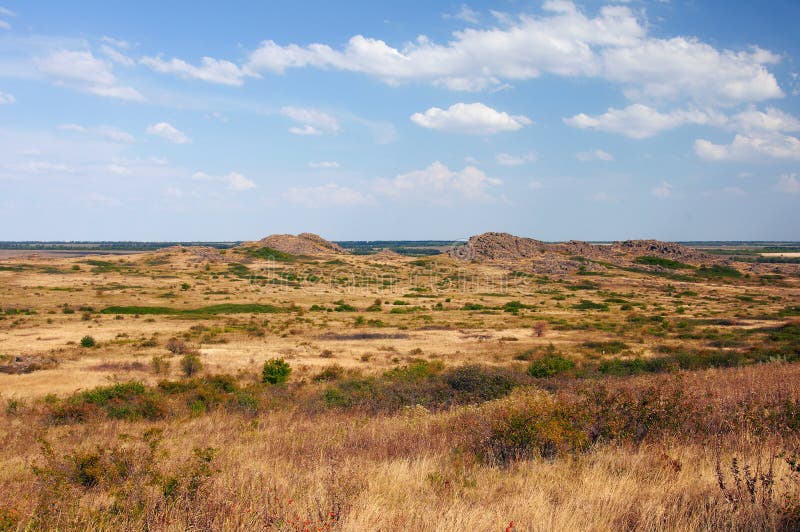 Ukraine. Natural Reserve Stone Tombs