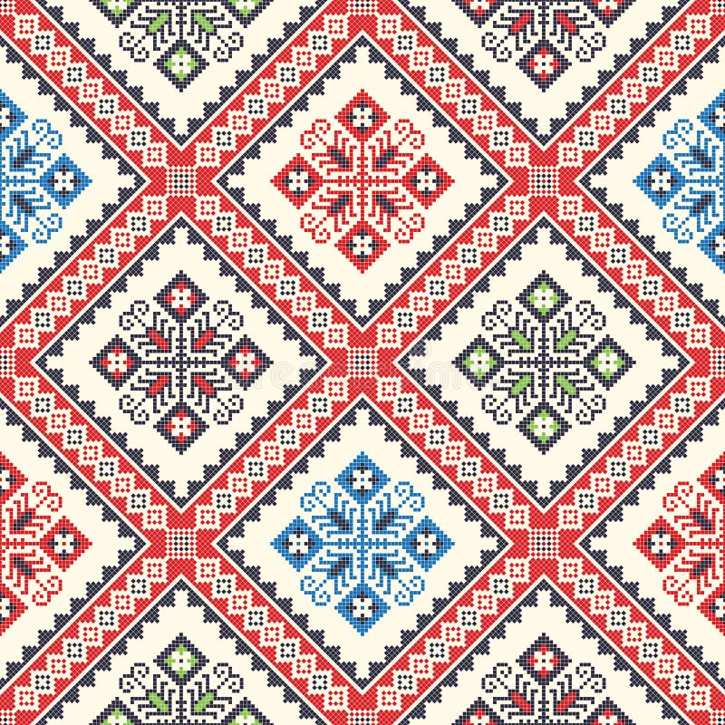 Ukrainian Embroidery Pattern 94 Stock Vector Illustration of russia, embroidery 243975151