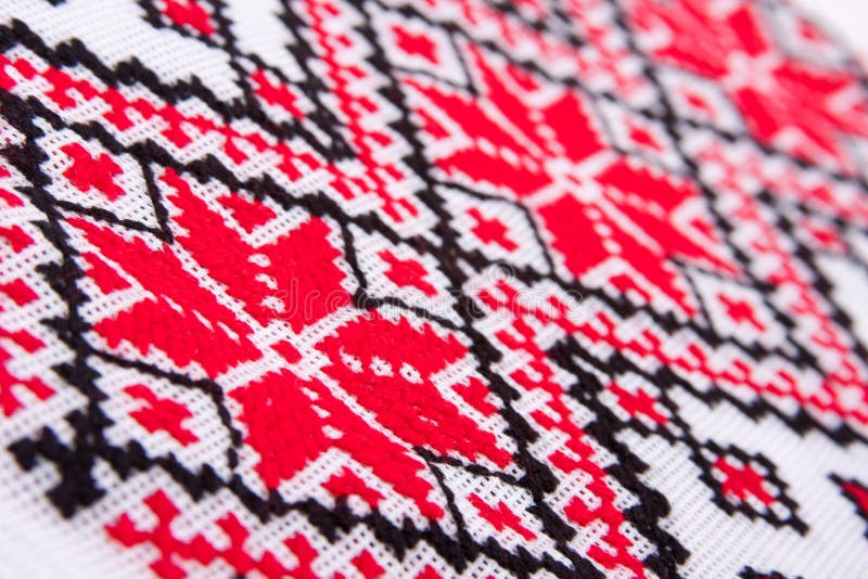 Ukrainian Traditional Embroidery Patterns Stock Image Image of
