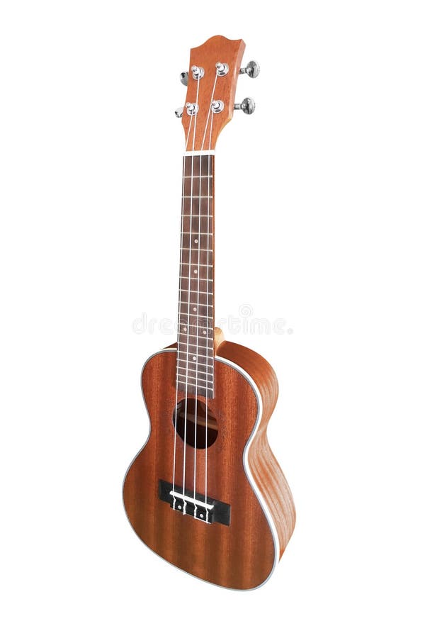 Ukulele isolated on white stock photo. Image of folk 183539380