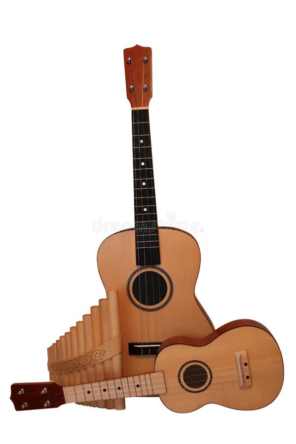 UKULELE With Panflute Picture. Image 3905584