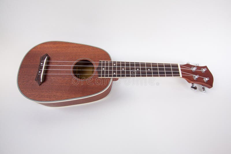 Ukulele on white isolated. stock photo. Image of classical 29420506