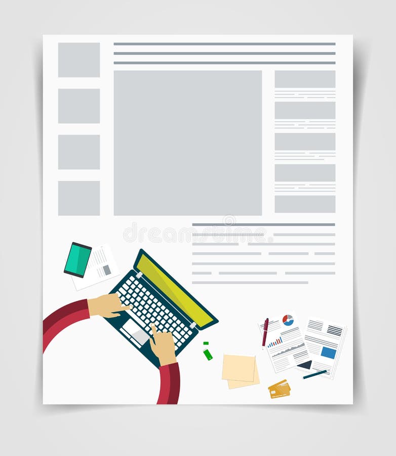 Układ broszurki lub ulotki biznesowa technologia, sieć szablon, infographics statystyki ilustracji Układ broszurki lub ulotki biznesowa technologia, sieć szablon, infographics statystyki ilustracji
