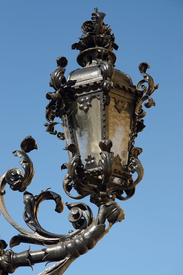 Ulica latarniowy eleganckie zdjęcia stock