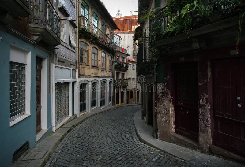 Ulicy stary Porto Portugalia fotografia stock Ulicy stary Porto Portugalia fotografia stock