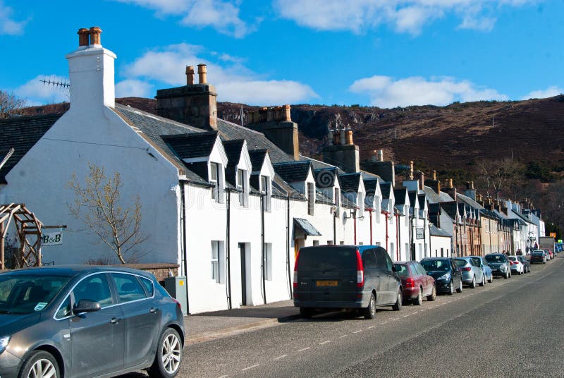 Ullapool editorial image. Image of town, scotland, street 35822640
