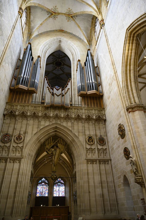 UlmMünster, UlmKathedrale, Innenansicht Zum Organ Und