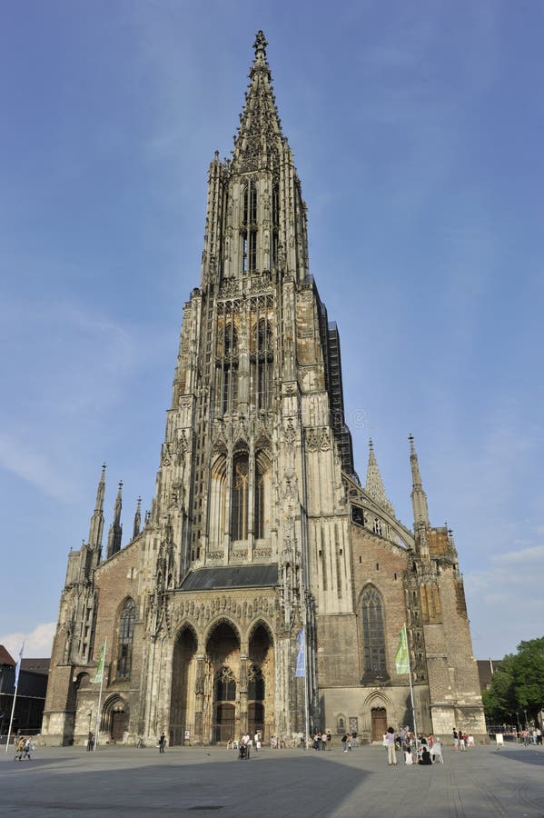 Ulmer Munster (=Ulm Mnster) Redaktionelles Stockbild - Bild Von