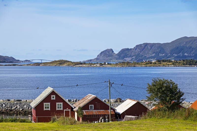 Ulsteinvik Centre Of The Municipality Of Ulstein Norway Stock Image Image Of Cottage Color 146724029