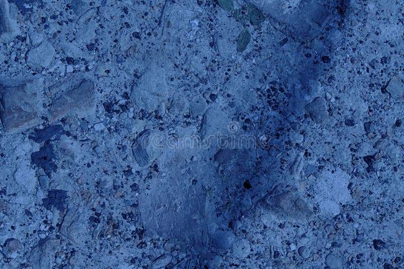 Ultra Blue Marble Surface of Stone Texture, Rock Background Stock Image