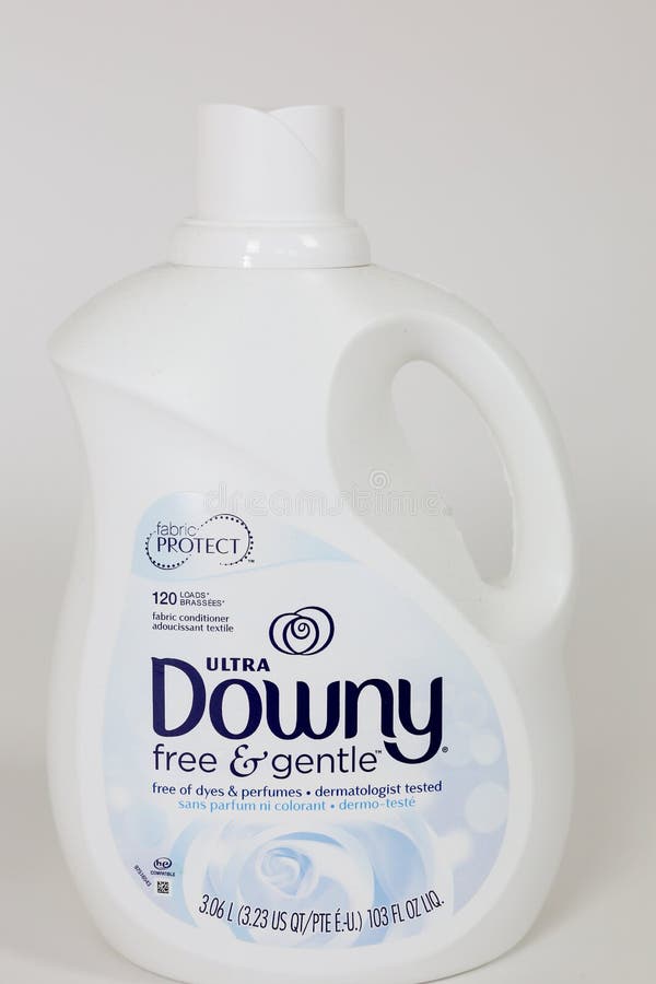 Ultra Downy Free Gentle Liquid Fabric Softener Editorial Stock Photo Ultra Downy Free Gentle Liquid Fabric Softener Editorial Stock Photo