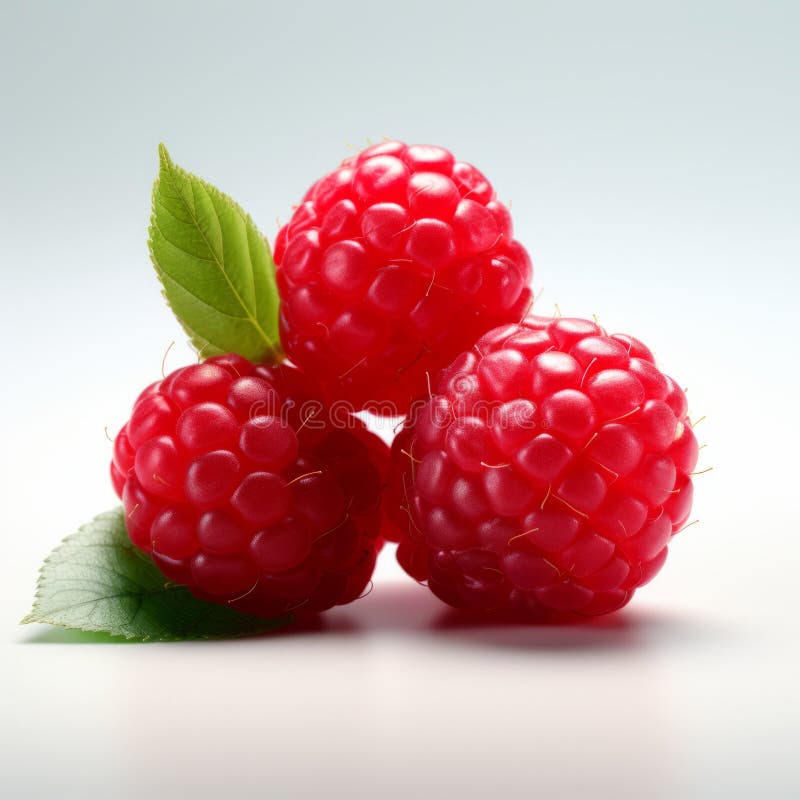 a pair of raspberries, with a dark magenta and light cyan color, are showcased on a grey background. the photo is designed in an illusion of three-dimensionality, with a glossy finish and minimal retouching. the image utilizes exacting precision, creating a visually appealing composition. ai generated. a pair of raspberries, with a dark magenta and light cyan color, are showcased on a grey background. the photo is designed in an illusion of three-dimensionality, with a glossy finish and minimal retouching. the image utilizes exacting precision, creating a visually appealing composition. ai generated