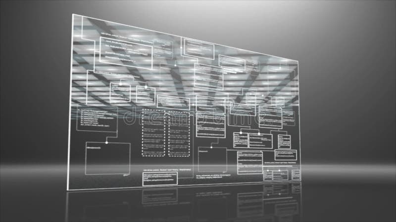 Ultrarapid för krasch för bakgrund för programm för datorkod digital royaltyfri illustrationer