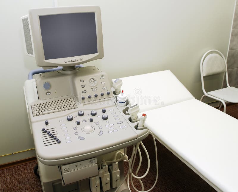 Ultrasonic scanning stock photo. Image of ultrasonic, hospital 5225172