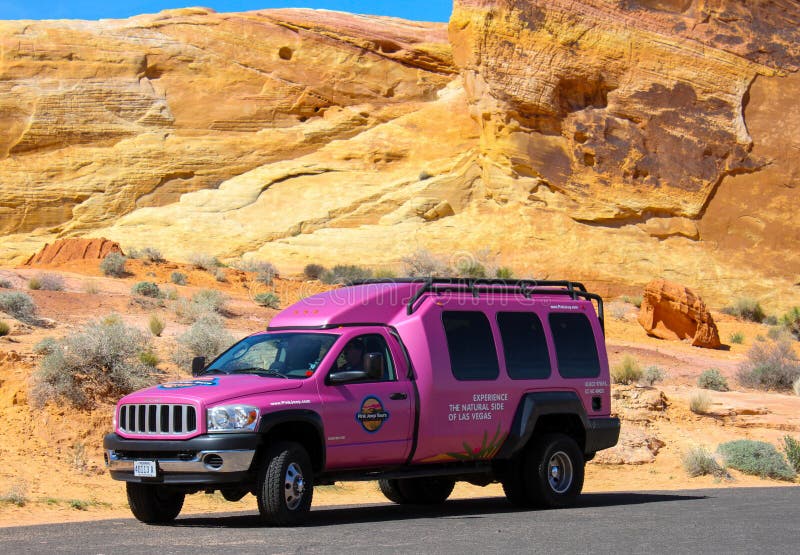 One of a kind model cross Dodge/Jeep vehicle designed and used by the Pink Jeep Tour company in Las Vegas, NV. One of a kind model cross Dodge/Jeep vehicle designed and used by the Pink Jeep Tour company in Las Vegas, NV.