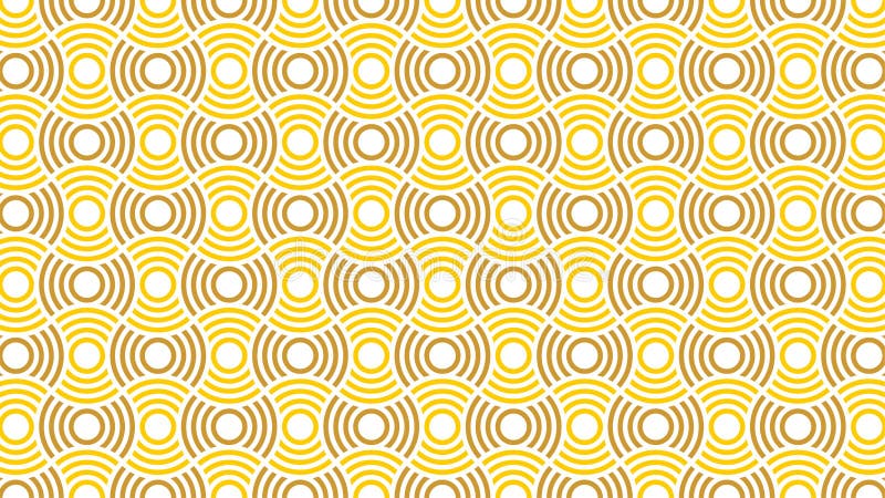 Um fundo maravilhoso para um grupo de entrelaçado e inclinação circunda nas cores entre branco, amarelo e ouro, e um geom abstrat