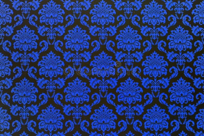 Um papel de parede de um teste padrão botânico da repetição fotos de stock royalty free Um papel de parede de um teste padrão botânico da repetição fotos de stock royalty free