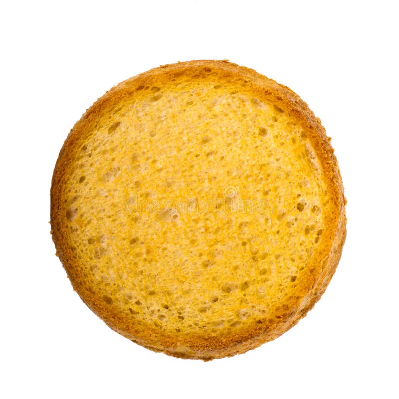 Um rusk redondo foto de stock royalty free Um rusk redondo foto de stock royalty free